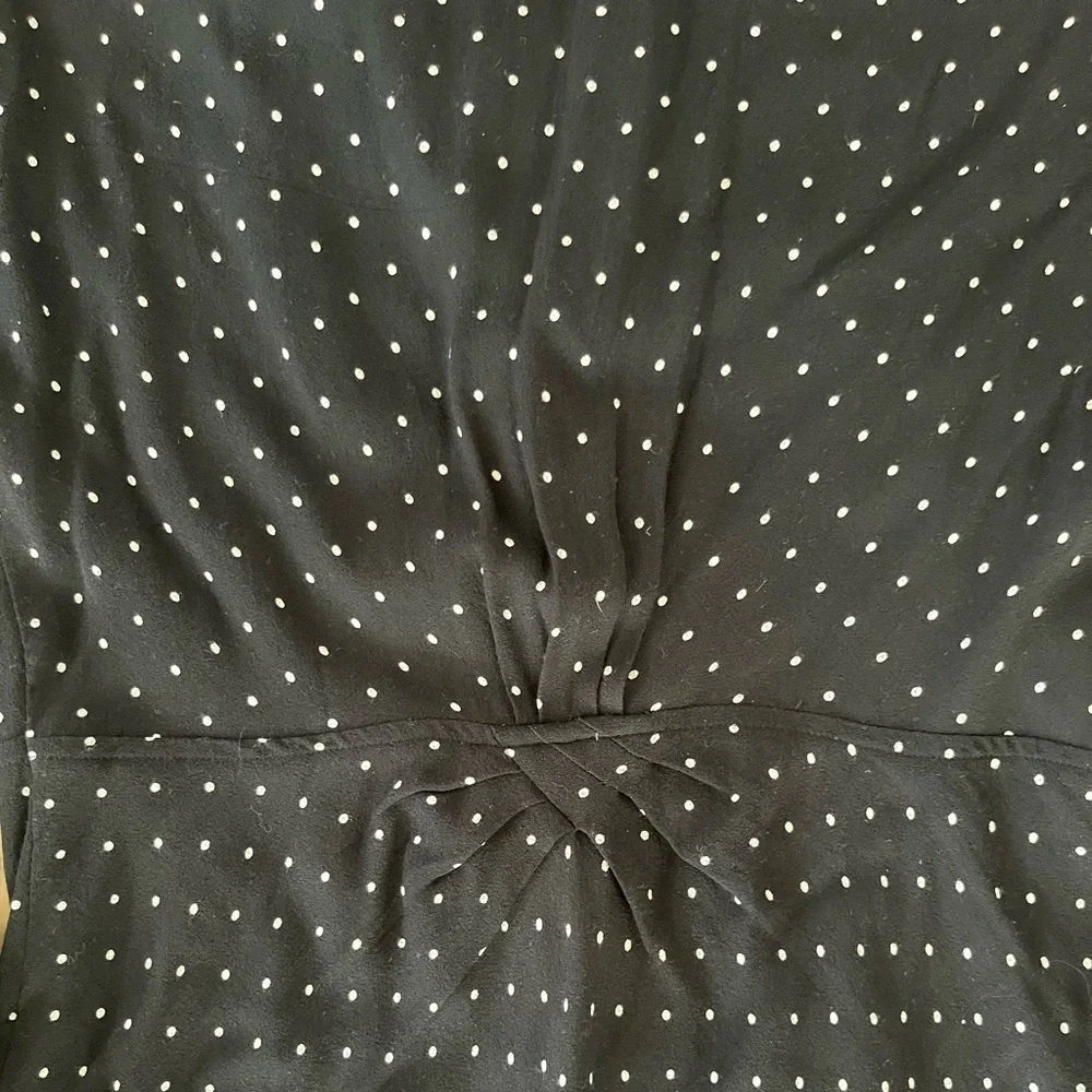 Free People Black Polka Dot Mini Dress